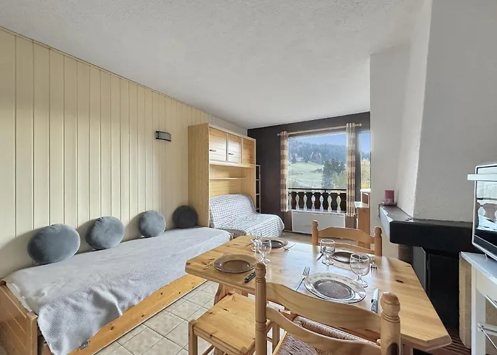 Appartement Mou2e 4 Pers Centre Des Carroz *